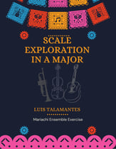 Scale Exploration in A Major Orchestra sheet music cover